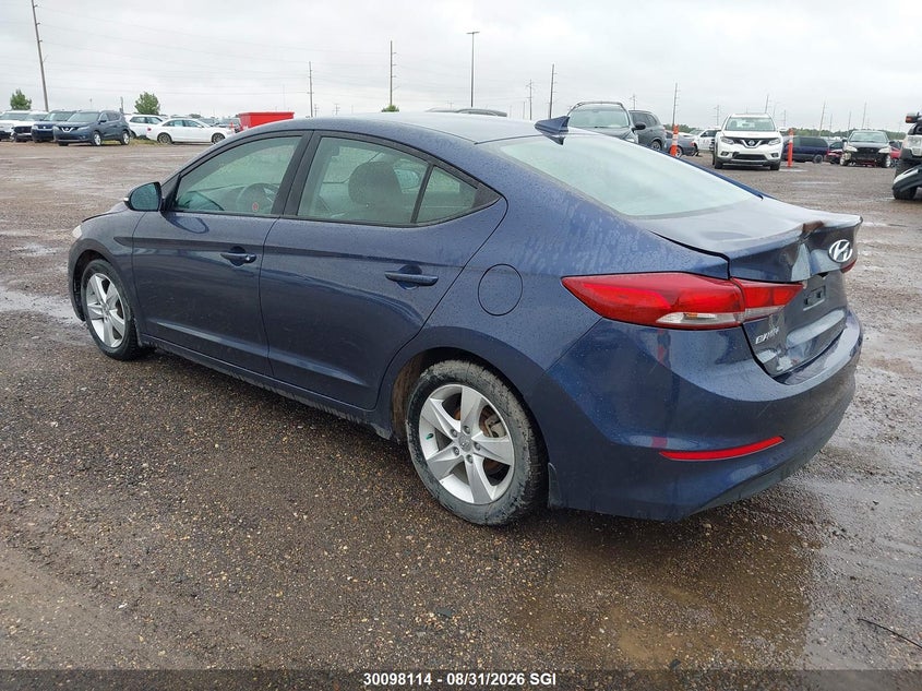 Vin: kmhd84lf0ju542335, lot: 20145457, hyundai elantra sel/value/limited 20183