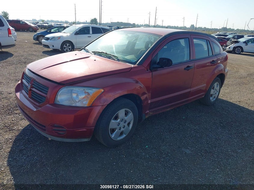 2007 Dodge Caliber, Град, IAAI, VIN 1B3HB28B27D550030 — фото 2