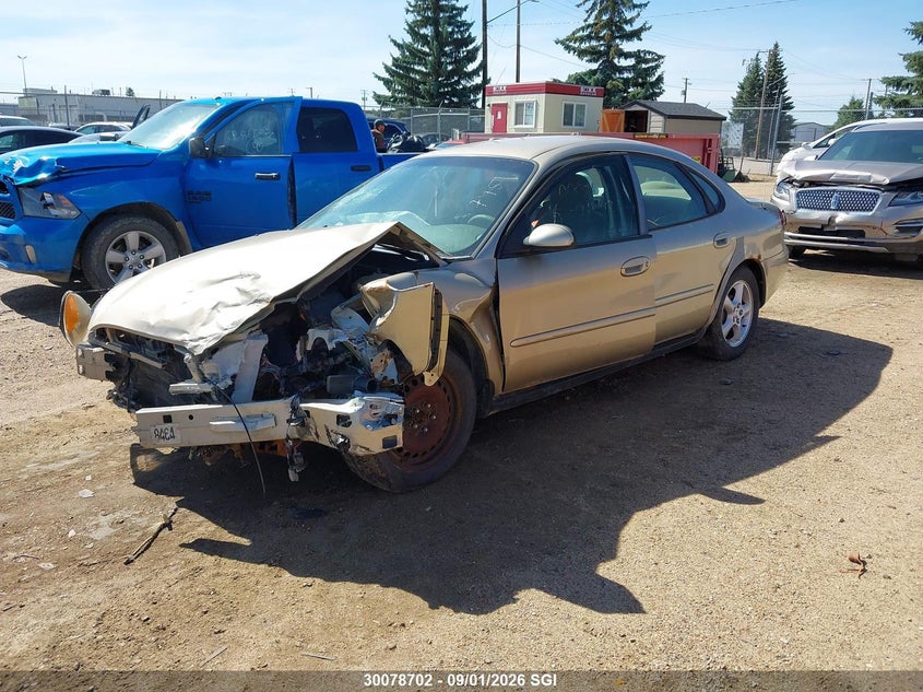 2000 Ford Taurus, Front, IAAI, VIN 1FAFP53U7YG168745 — photo 2