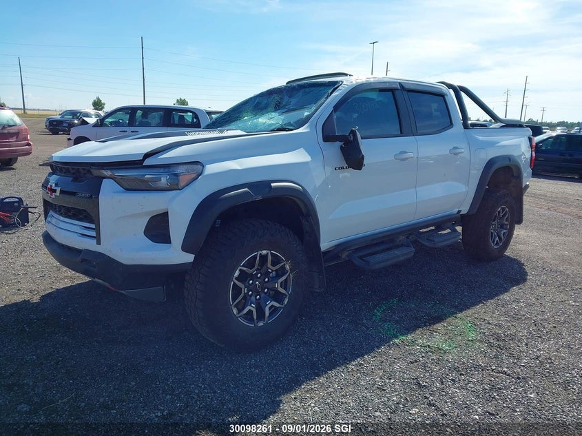 2026 Chevrolet Colorado Zr2, Right Side, IAAI, VIN 1GCPTFEK0T1129244 — photo 2