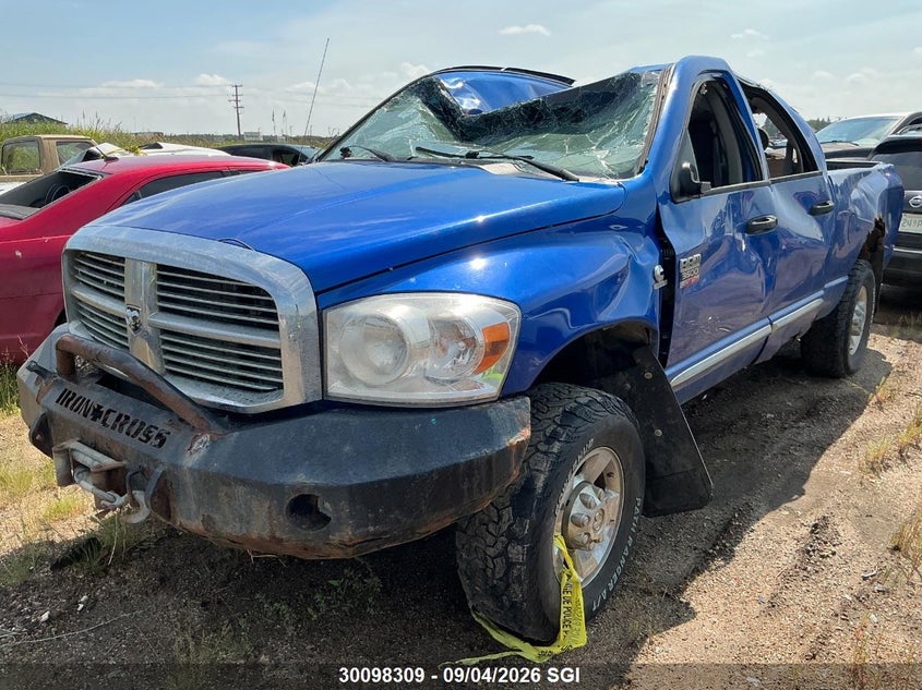 2009 Dodge RAM, Переворот, IAAI, VIN 3D7MX38LX9G555422 — фото 2