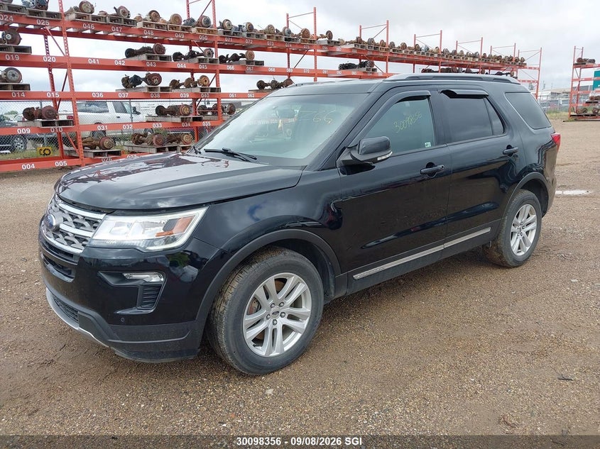 Vin: 1fm5k8d83jgb20457, lot: 20145767, ford explorer xlt 20182
