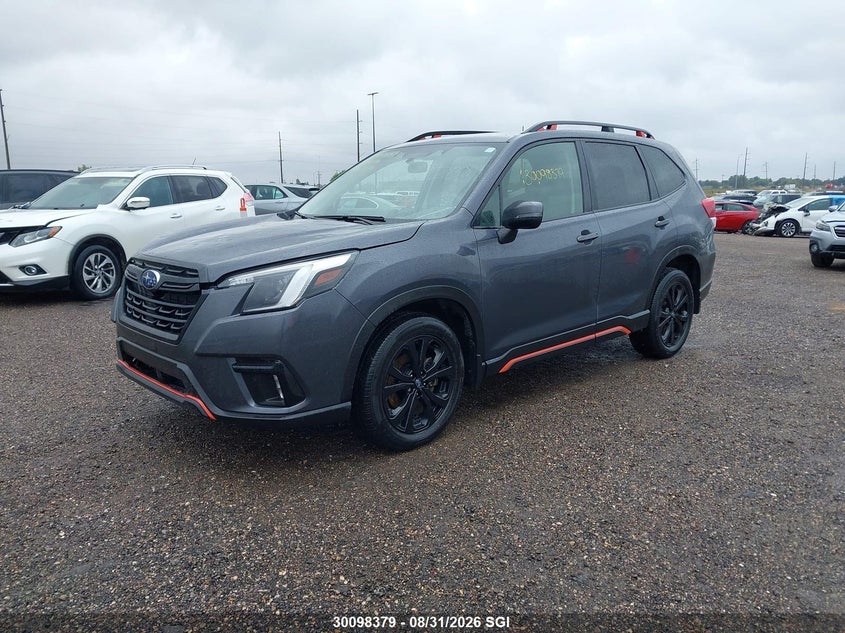 2024 Subaru Forester, Град, IAAI, VIN JF2SKEFC3RH501126 — фото 2