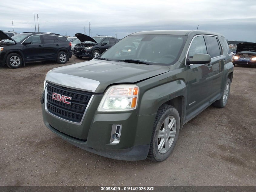 2015 GMC Terrain, Hail, IAAI, VIN 2GKFLVEK0F6182585 — photo 2