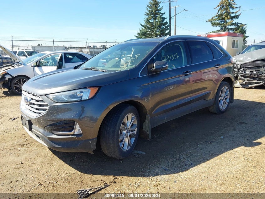 2019 Ford Edge, Правий бік, IAAI, VIN 2FMPK4K98KBB29550 — фото 2