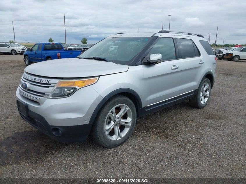 2011 Ford Explorer, Hail, IAAI, VIN 1FMHK8F81BGA80875 — photo 2