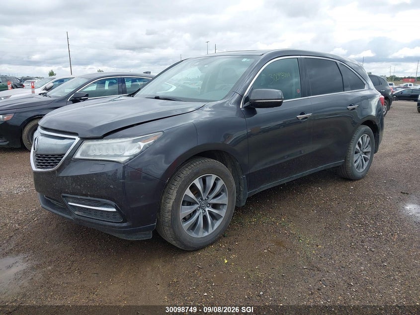 Vin: 5fryd4h47gb508031, lot: 20147293, acura mdx technology 20162