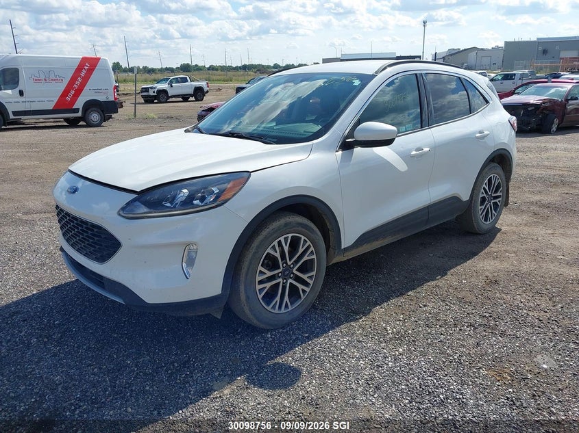 Vin: 1fmcu9h92luc60207, lot: 20147300, ford escape sel 20202