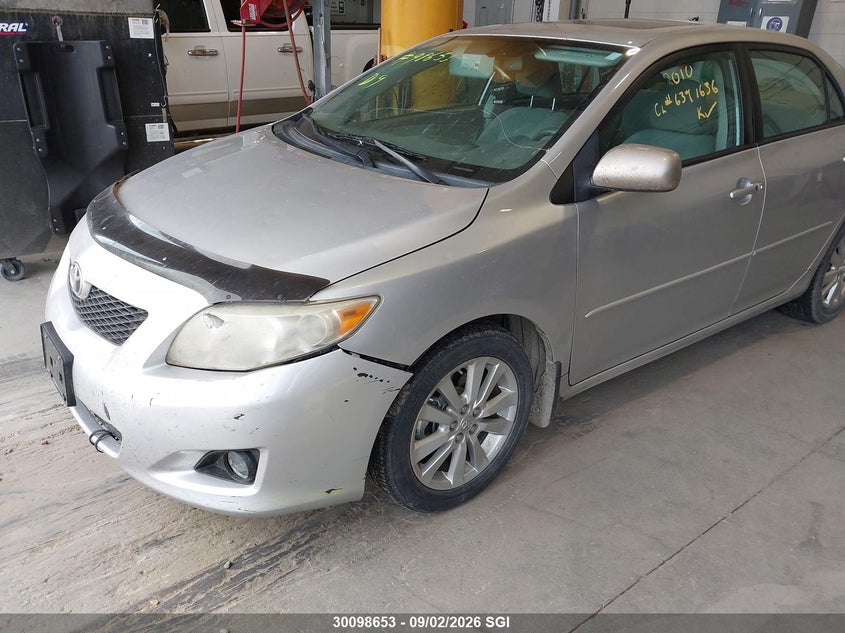 2010 TOYOTA COROLLA SEDAN 1.8L I-4 DOHC, VVT, REGULAR , 132HP