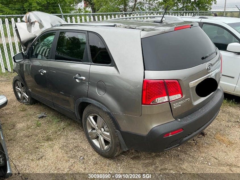 Vin: 5xykuda25dg380795, lot: 20147475, kia sorento ex 20133