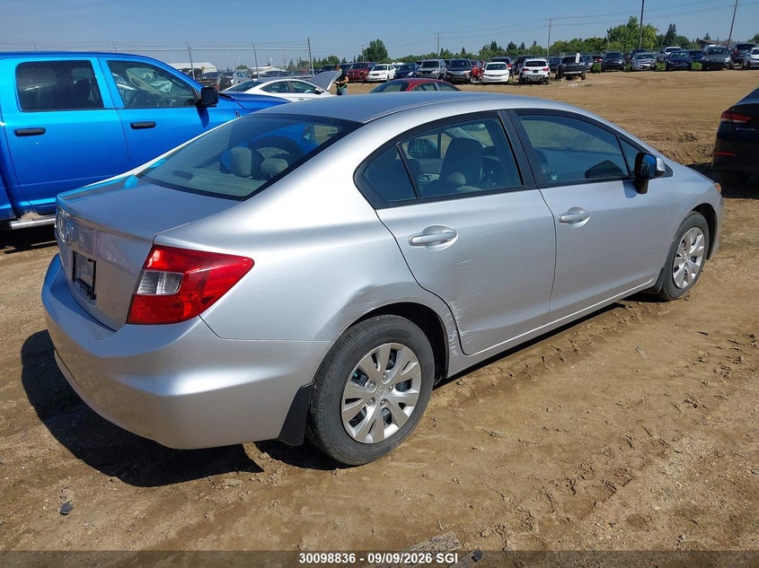 Vin: 2hgfb2f42ch059580, lot: 20147603, honda civic lx 20124