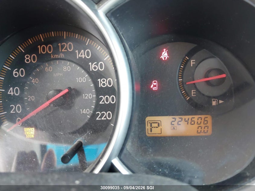2007 NISSAN VERSA HATCHBACK 1.8L I4 FI DOHC 16V NF4