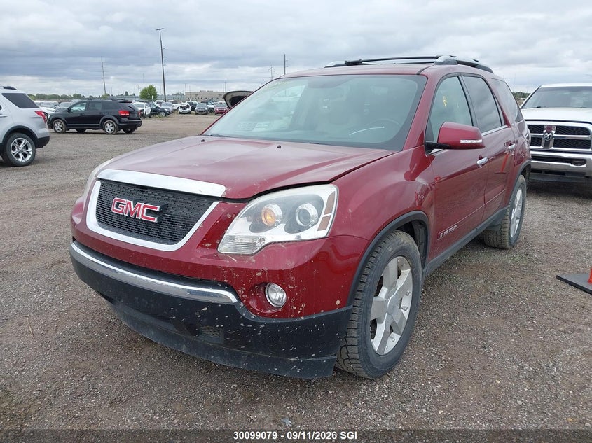 2008 GMC Acadia, Град, IAAI, VIN 1GKEV33708J154932 — фото 2
