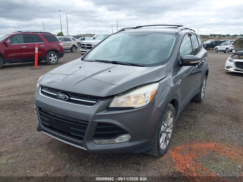 2014 Ford Escape, Hail, IAAI, VIN 1FMCU9J94EUB67105 — photo 2