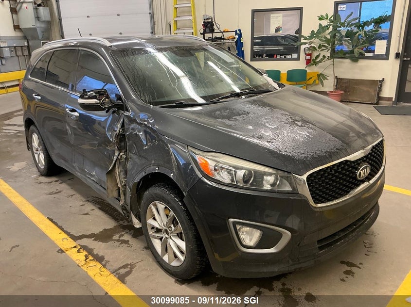 2016 Kia Sorento 2.0L Ex/2.0L Lx+, Right Side, IAAI, VIN 5XYPGDA10GG049454