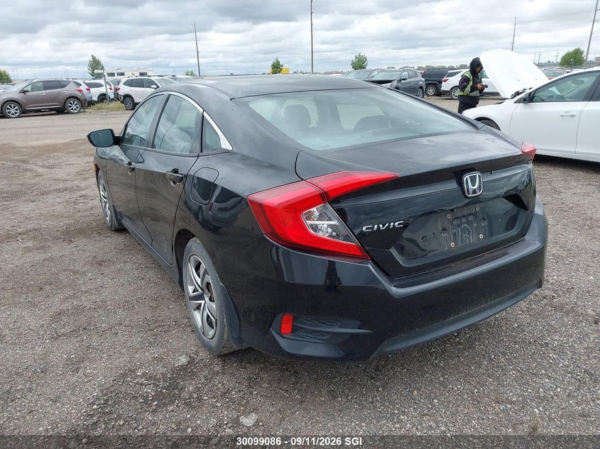 Vin: 2hgfc2f57gh001170, lot: 20147745, honda civic lx 20163