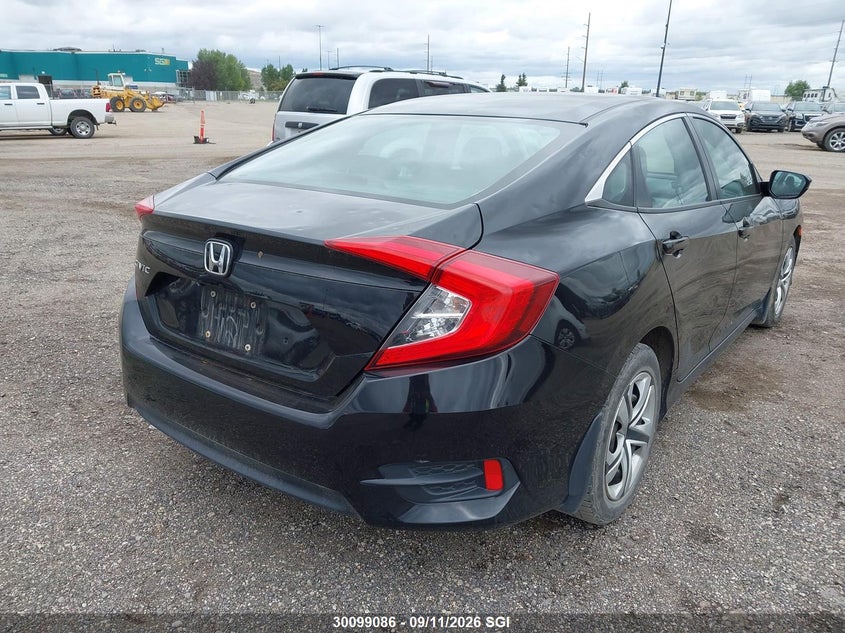 Vin: 2hgfc2f57gh001170, lot: 20147745, honda civic lx 20164