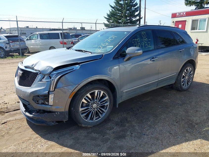 2020 Cadillac Xt5 Sport, Front, IAAI, VIN 1GYKNGRS5LZ226701 — photo 2