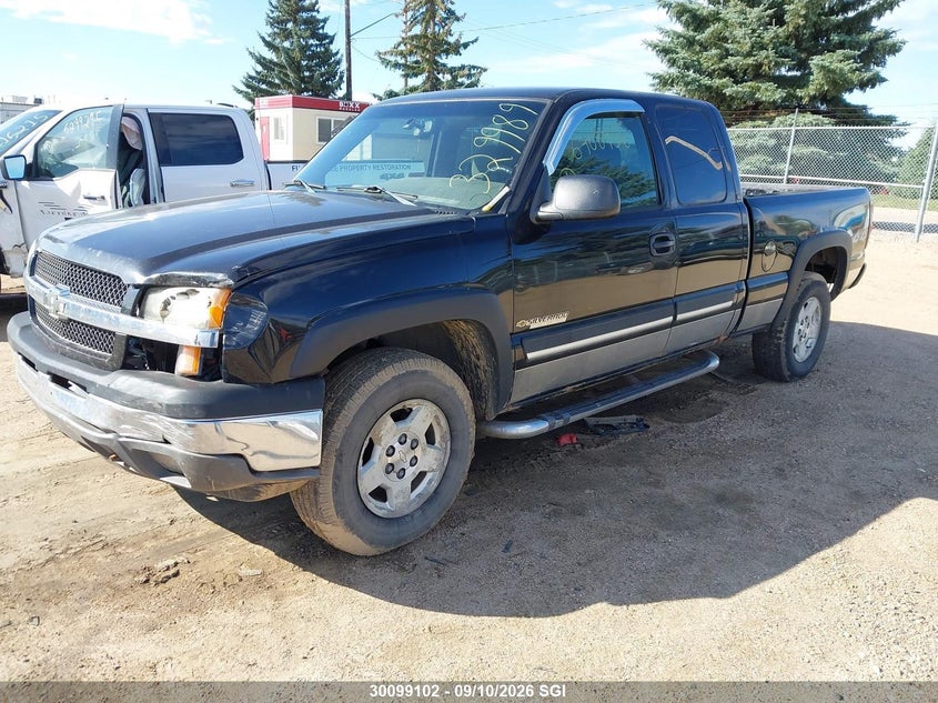 2004 Chevrolet Silverado, Удар спереди, IAAI, VIN 2GCEK19V241329989 — фото 2