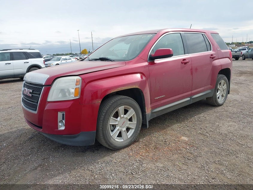 2013 GMC Terrain, Град, IAAI, VIN 2GKFLREK0D6376716 — фото 2
