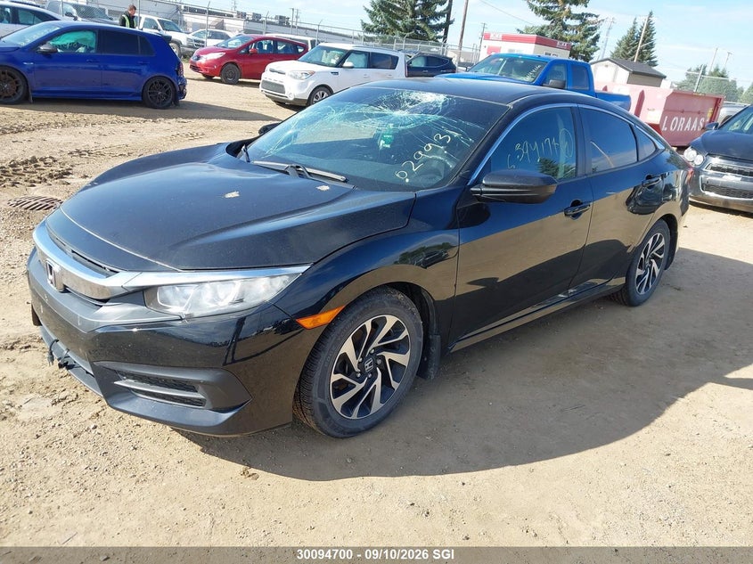 Vin: 2hgfc2e52gh029931, lot: 20147977, honda civic lx 20162