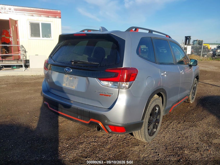 Vin: jf2skekc4kh524510, lot: 20147997, subaru forester sport 20194