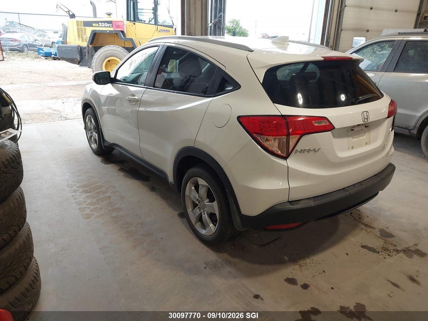 Vin: 3czru6h72gm105396, lot: 20148007, honda hr-v exl 20163
