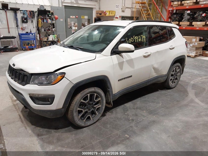 2021 Jeep Compass, Left Front, IAAI, VIN 3C4NJDAB1MT521506 — photo 2