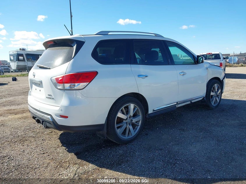 Vin: 5n1ar2mm4ec670915, lot: 20148031, nissan pathfinder s/sv/sl/platinum 20144