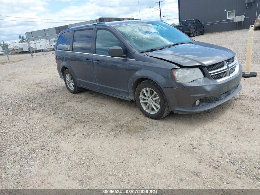 2020 Dodge Grand Caravan Sxt, Front, IAAI, VIN 2C4RDGCG1LR190026