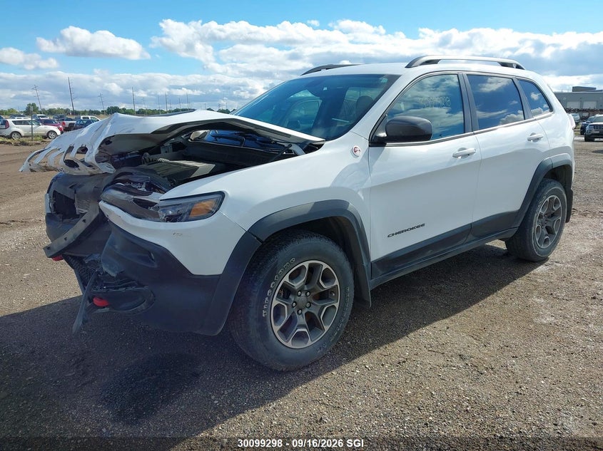 Vin: 1c4pjmbxxld558433, lot: 20148058, jeep cherokee trailhawk 20202