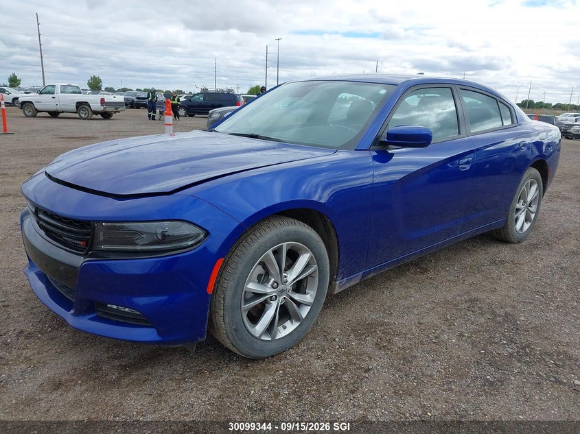 2022 Dodge Charger, Град, IAAI, VIN 2C3CDXJG4NH148195 — фото 2