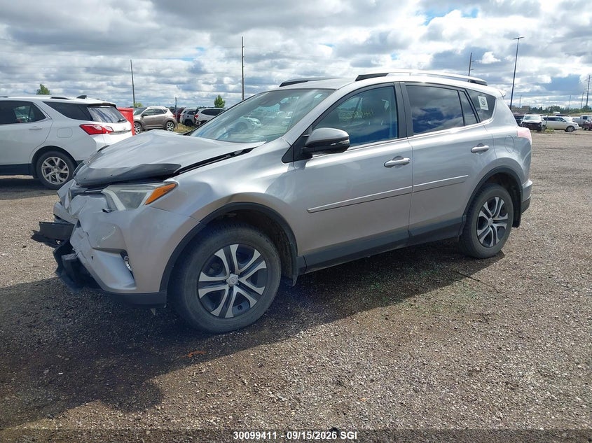 2017 Toyota RAV 4, Front, IAAI, VIN 2T3BFREV8HW685453 — photo 2