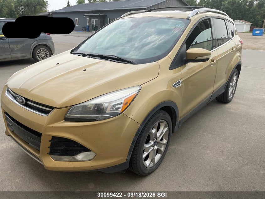Vin: 1fmcu9j90eub87593, lot: 20148220, ford escape titanium 20142