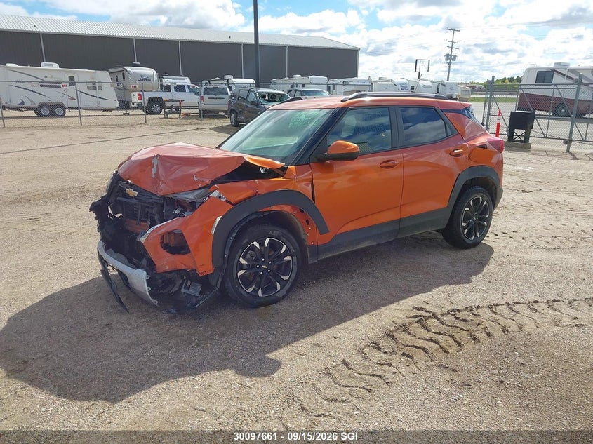 Vin: kl79mrsl2pb130994, lot: 20148251, chevrolet trailblazer lt 20232
