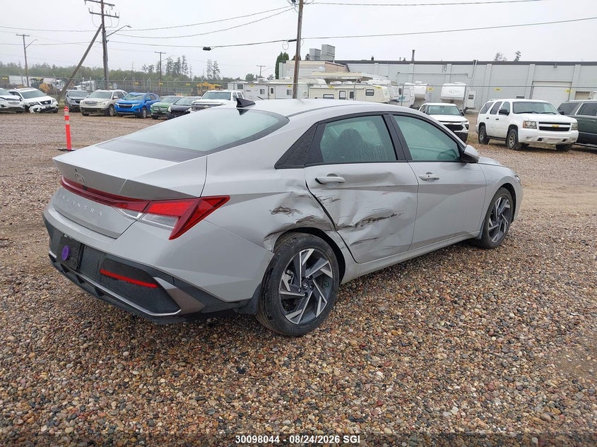 Vin: kmhlm4dg1su004260, lot: 20148364, hyundai elantra sel sport 20254