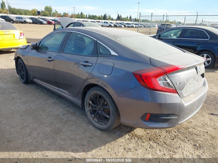 Vin: 2hgfc2f56gh010202, lot: 20148520, honda civic lx 20163
