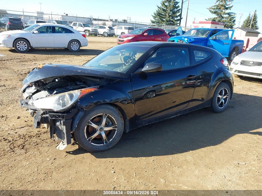 Vin: kmhtc6ad7cu026290, lot: 20148529, hyundai veloster tech 20122