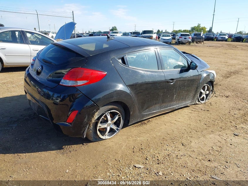 Vin: kmhtc6ad7cu026290, lot: 20148529, hyundai veloster tech 20124
