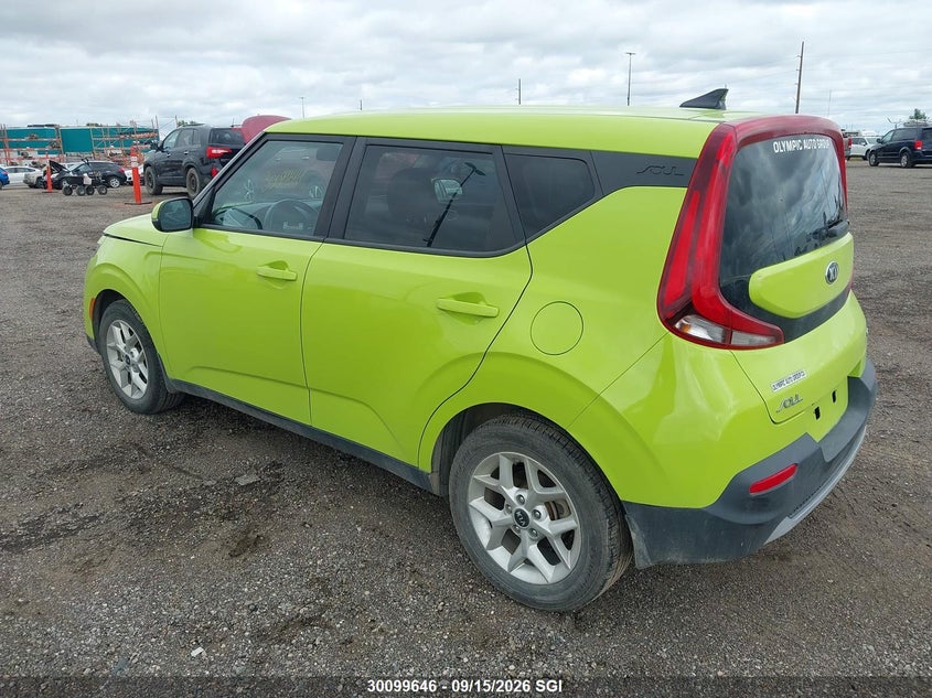 Vin: kndj33au3l7092361, lot: 20148531, kia soul ex 20203