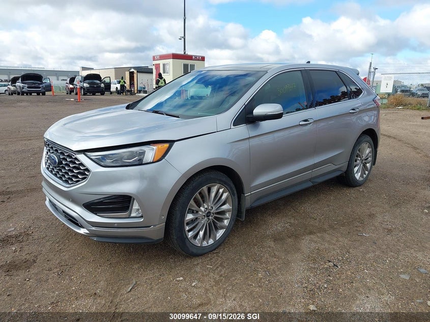 Vin: 2fmpk4k95lbb68274, lot: 20148533, ford edge titanium 20202