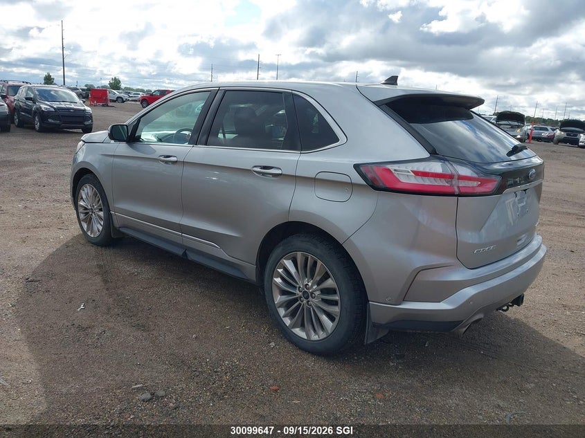 Vin: 2fmpk4k95lbb68274, lot: 20148533, ford edge titanium 20203
