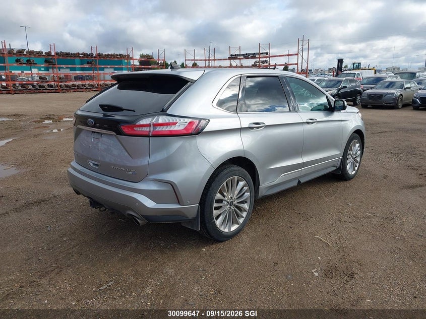Vin: 2fmpk4k95lbb68274, lot: 20148533, ford edge titanium 20204