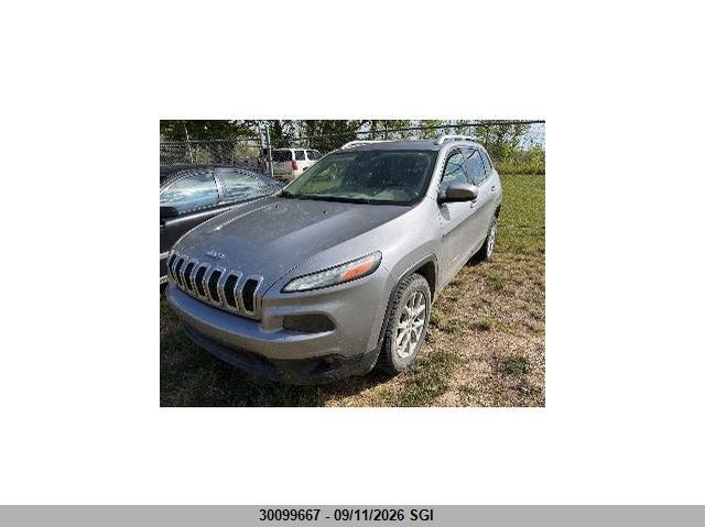 2014 Jeep Cherokee, Right Rear, IAAI, VIN 1C4PJMCB9EW108007 — photo 2