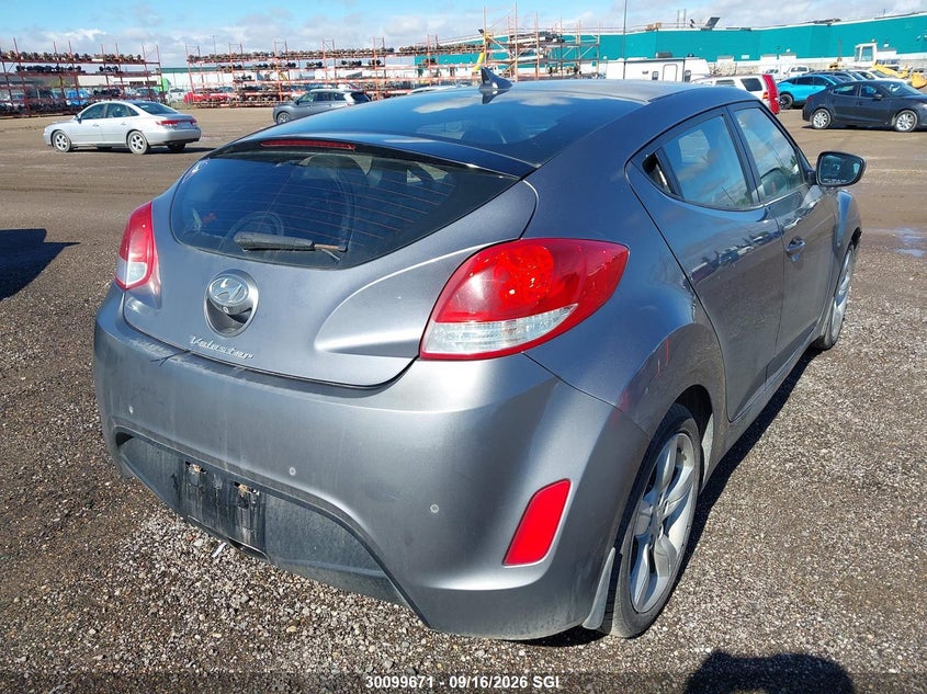 Vin: kmhtc6ad9du133679, lot: 20148564, hyundai veloster 20134
