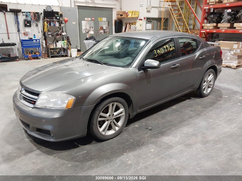 2013 Dodge Avenger, Undercarriage, IAAI, VIN 1C3CDZCB0DN557751 — photo 2