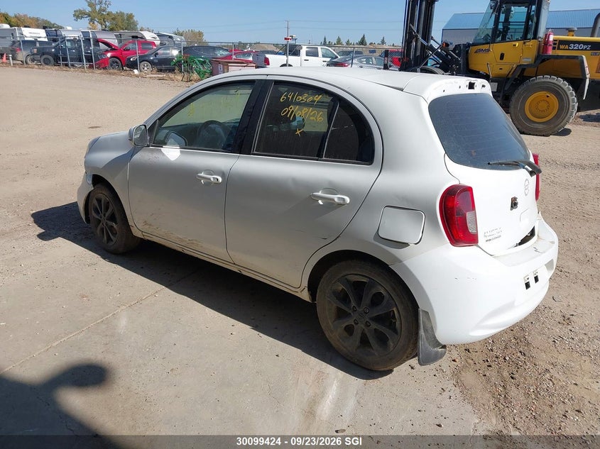Vin: 3n1ck3cp8gl252998, lot: 20148590, nissan micra 20163
