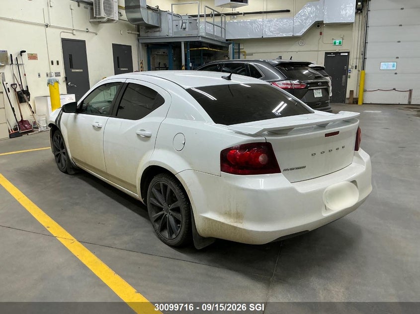 Vin: 1c3cdzab4dn697398, lot: 20148619, dodge avenger se 20133