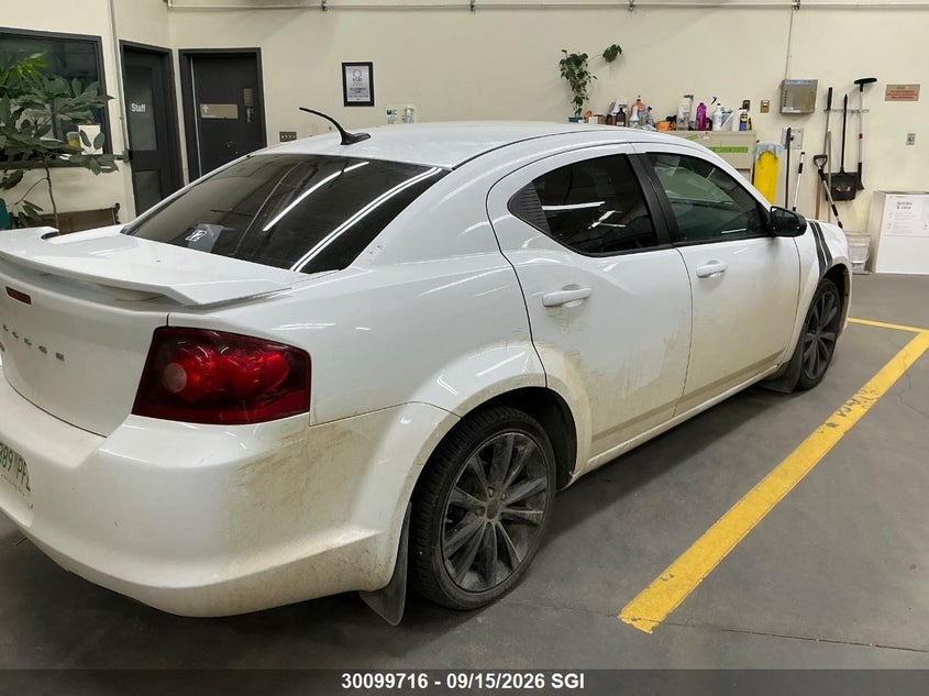 Vin: 1c3cdzab4dn697398, lot: 20148619, dodge avenger se 20134