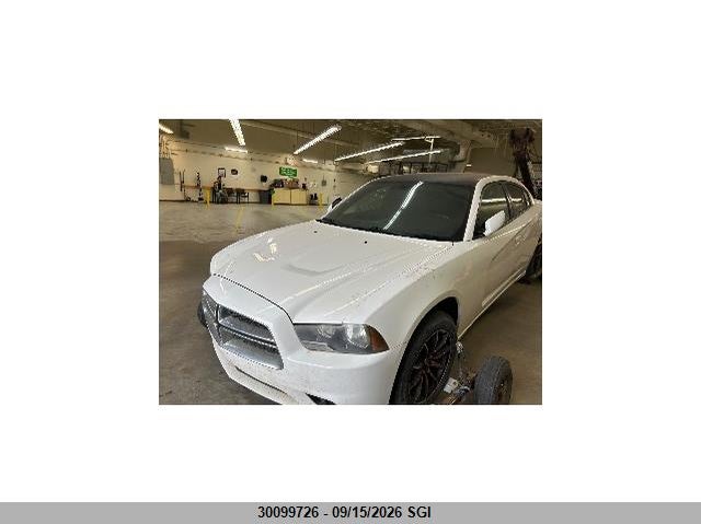 2012 Dodge Charger, Biohazard, IAAI, VIN 2C3CDXJGXCH129602 — photo 2